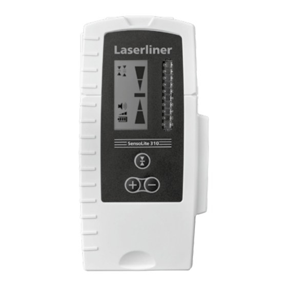 LaserLiner SensoLite 310 Manuals