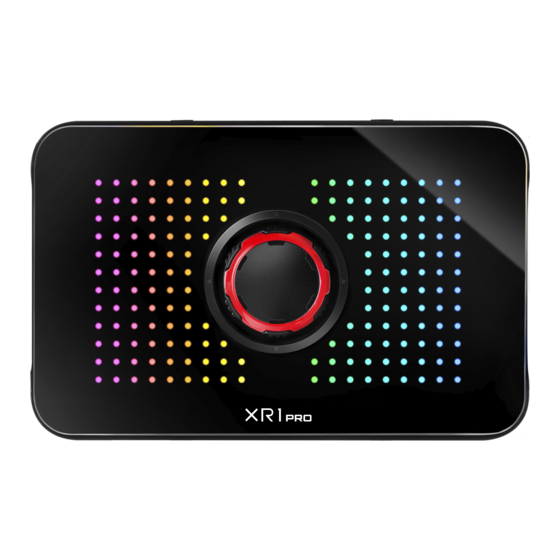 EVGA XR1 PRO Quick Manual