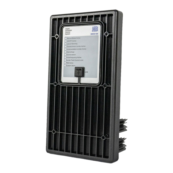 Basler DECS-150 Manuals