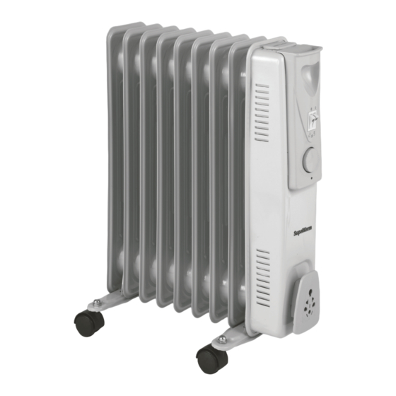 User Manuals: SupaWarm SOFR9D Oil Filled Radiator
