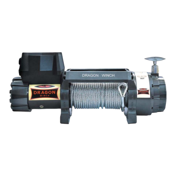 DRAGON WINCH DWM 10000 HD Manual