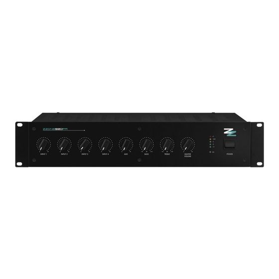 Zzipp ZZONE920PA Manuals