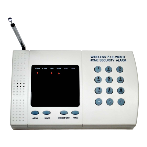 YY-Electron Wireless Home Security Alarm System User Manual