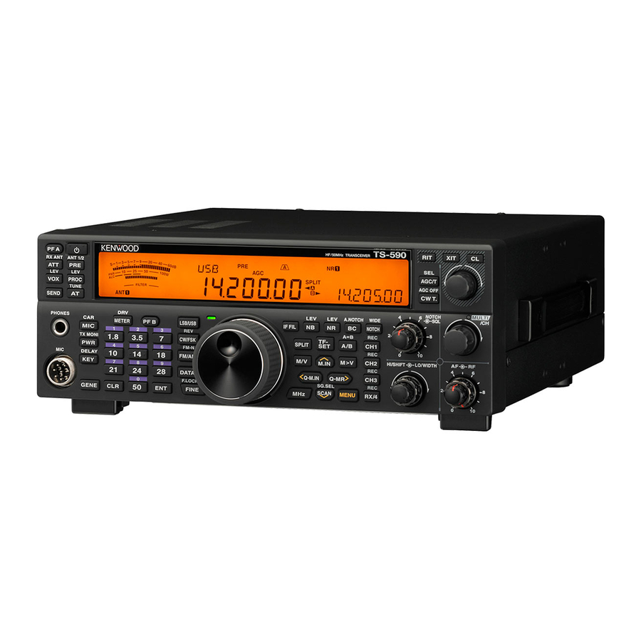 Kenwood TS-590S Setting Manual