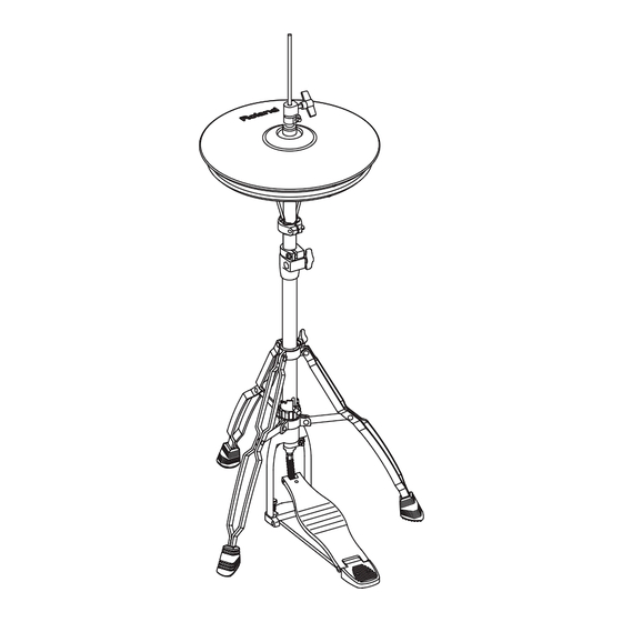 Roland VH-12 V-Hi-Hat Owner's Manual