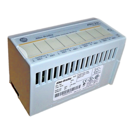 Allen-Bradley 1794-OF4I User Manual