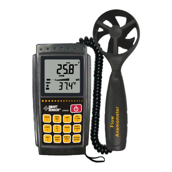 Smart Sensor AR856 Instruction Manual