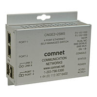 Comnet CNGE2+2SMS Quick Start Manual