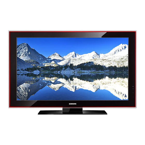 Samsung LN46A750 User Manual