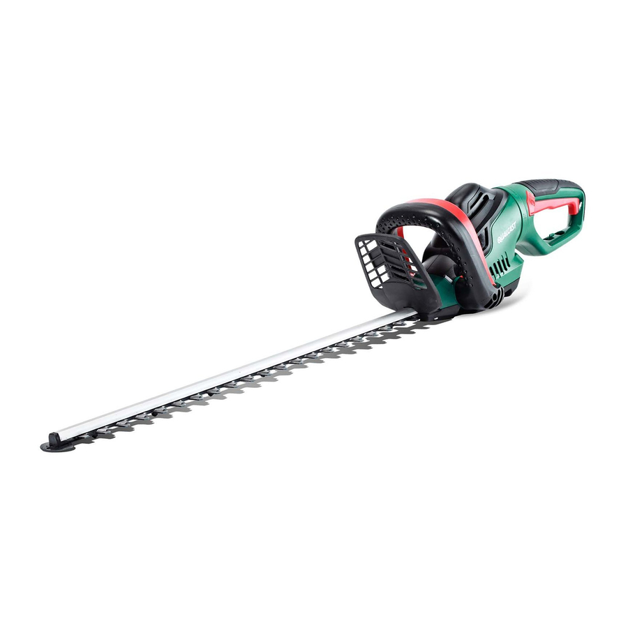 Qualcast 600w hedge trimmer discount