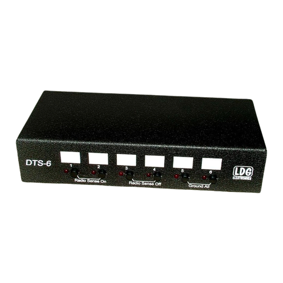 LDG DTS-6 Manuals