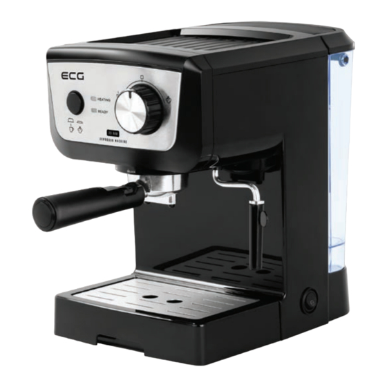 ECG ESP 20101 Black Instruction Manual