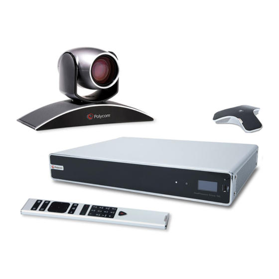 Polycom RealPresence Group 700 System Installing