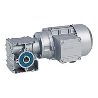Siemens Worm Gearbox S 5 BA 2012 Operating Instructions Manual