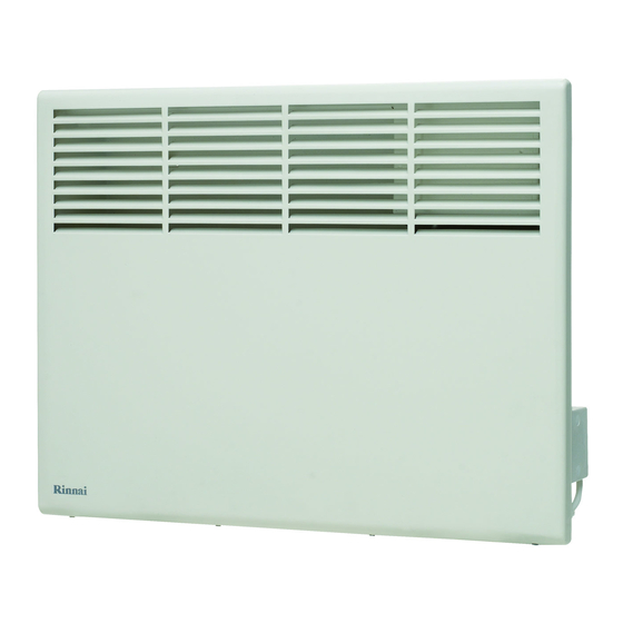 Rinnai GEPH-10DTW Operation & Installation Manual