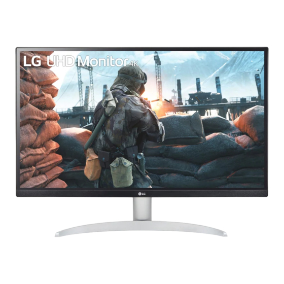 LG 27UP600-W.AUS Owner's Manual