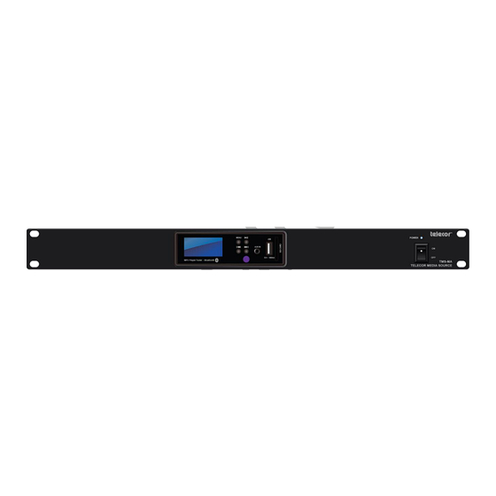 Telecor TMS-MA Installation Manual