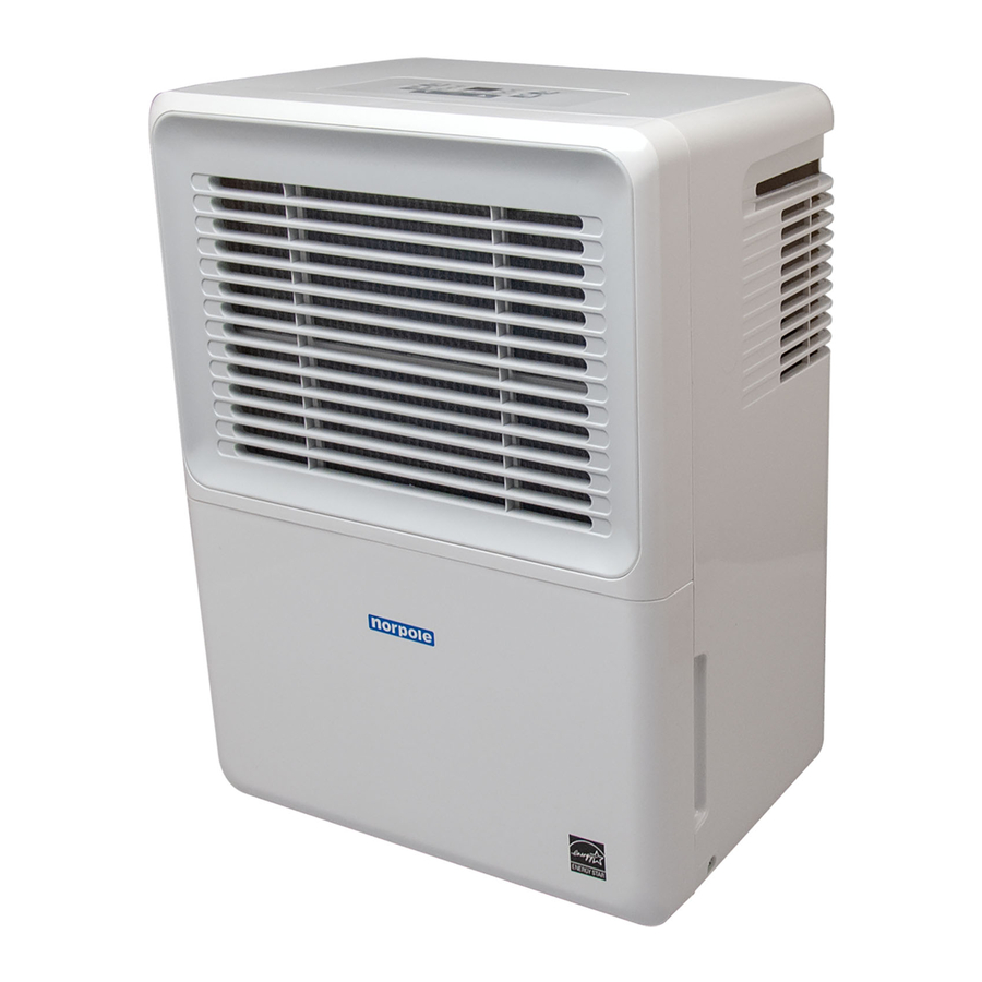 Norpole NPDH30 / NPDH50 - Dehumidifier Manual