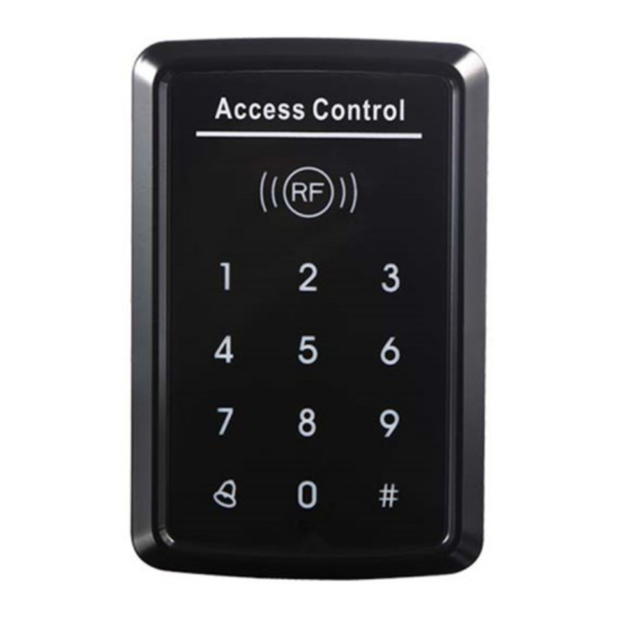 Belco Security DA3000 - Standalone Touch Access Controller Manual