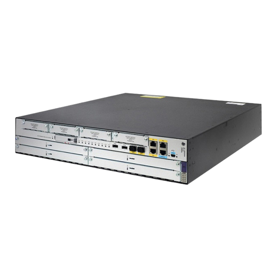 HPE FlexNetwork MSR3000 Installation Manual