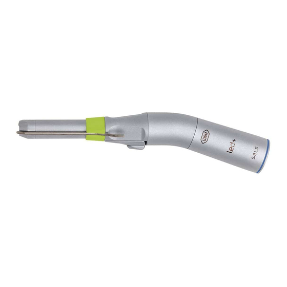 W&H S-9 L G Instructions For Use Manual