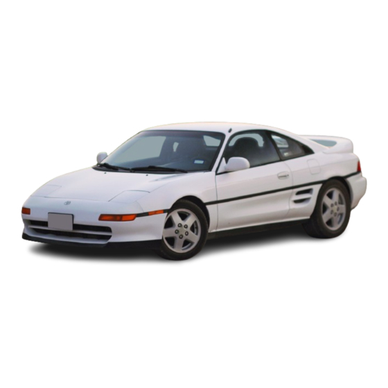 TOYOTA MR2 OWNER'S MANUAL Pdf Download | ManualsLib