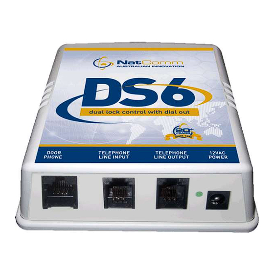 NatComm DS6 User Manual