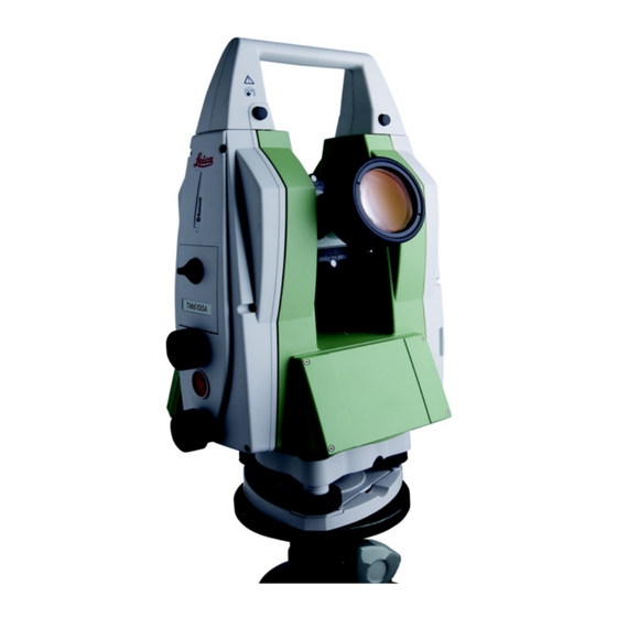 Leica Geosystems TM6100A User Manual