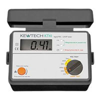 Kewtech KT42 Instruction Manual