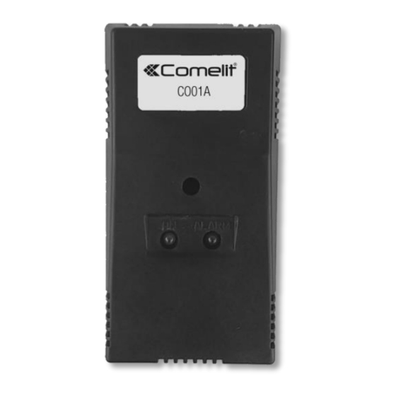 Comelit C001A Technical Manual