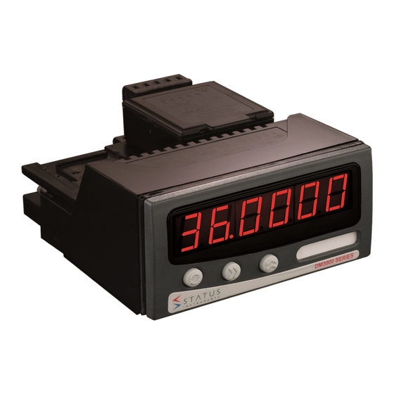 Status Instruments DM3600A Manuals