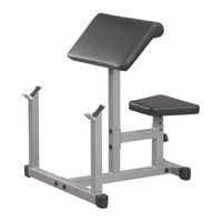 Body Solid Powerline PPB-32X Owner's Manual