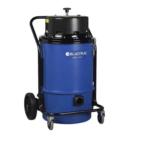 Blastrac 125 BDC1216 Vacuum Cleaner Manuals