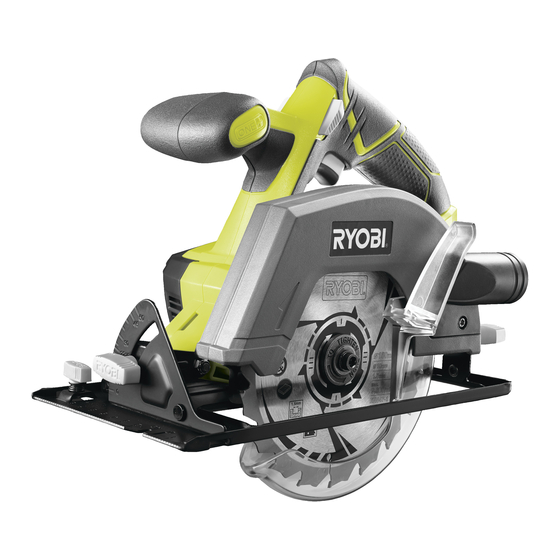 RYOBI R18CSP-0 ORIGINAL INSTRUCTIONS MANUAL Pdf Download | ManualsLib