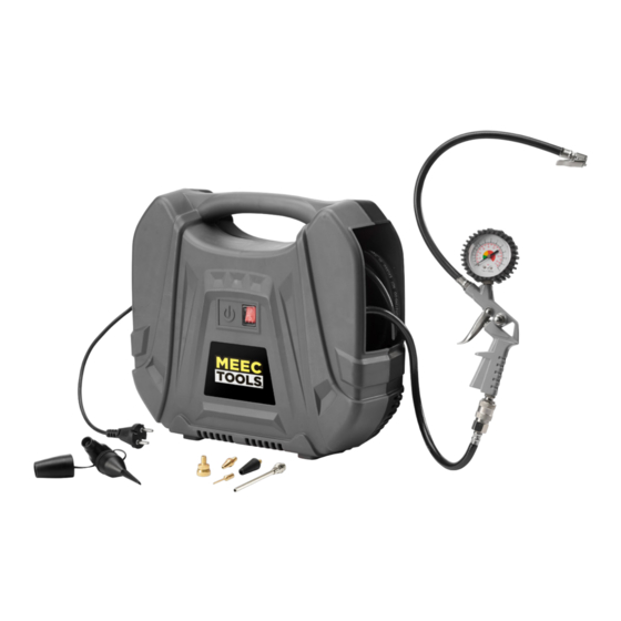Meec tools 012893 Operating Instructions Manual