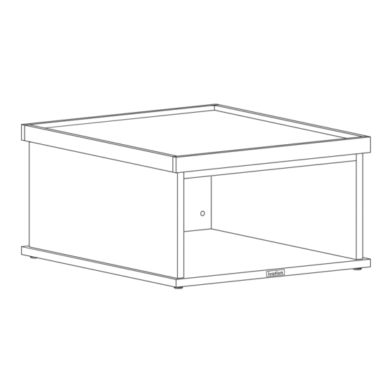 User Manuals: Ivation IVAWMP Laundry Pedestal Washer