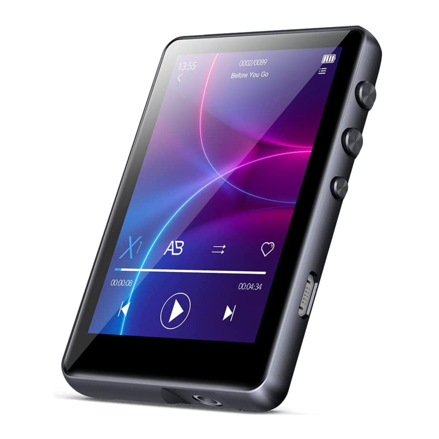 JOLIKE M4 - Music Player Manual