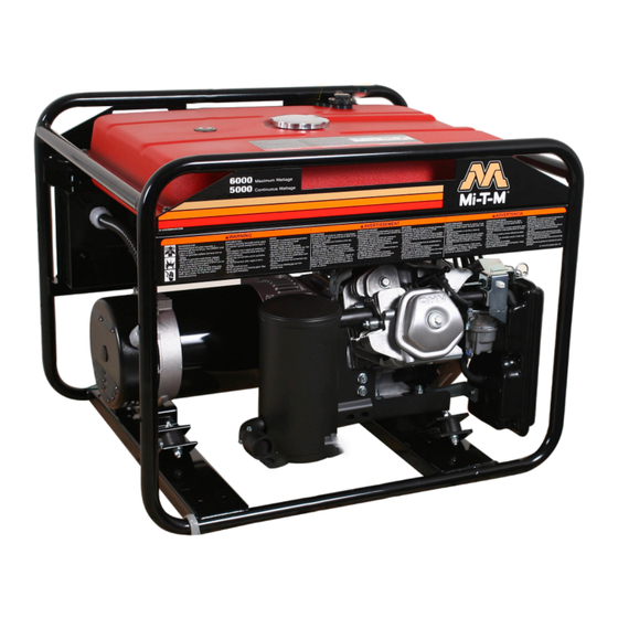 Mi-T-M GEN-6000/7500-0MH0/0MHE Operator's Manual