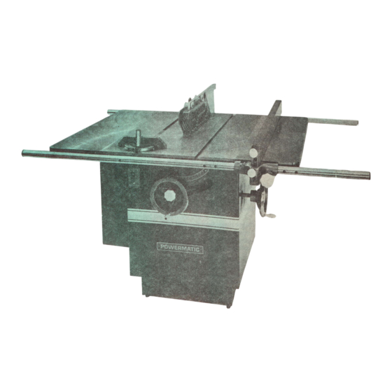 Powermatic 68 Operating Instructions And Parts List Manual