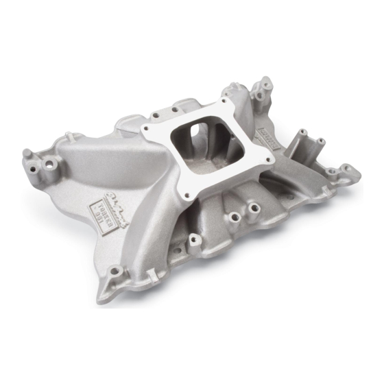 Edelbrock 2760 Installation Instructions