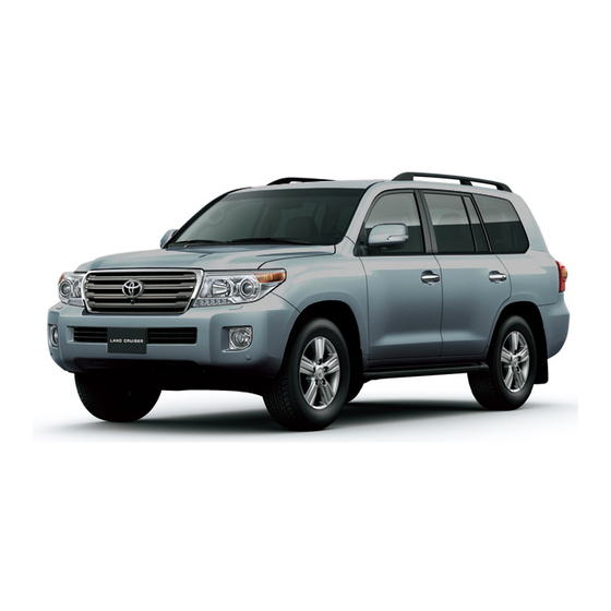 Toyota 2015 Land Cruiser 200 Manuals
