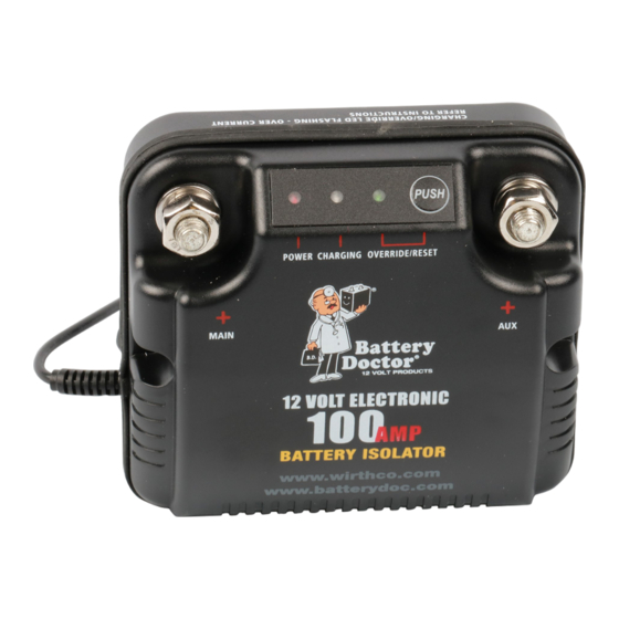 Wirthco battery doctor 20090 User Manual