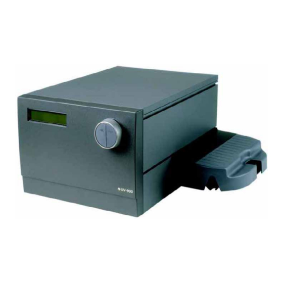 GE HEALTHCARE Monitor UV-900 Operating Instructions Manual
