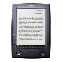 Sony PRS500U2 Operating Manual