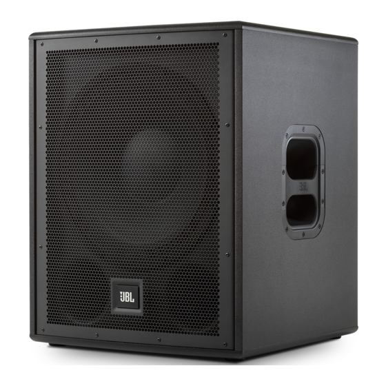 Harman JBL IRX115S User Manual