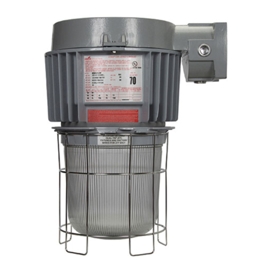 Eaton Crouse-Hinds Champ DMVF Series Installation & Maintenance Information