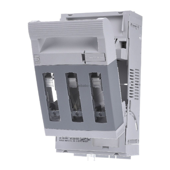Rittal NH00 Assembly Instructions