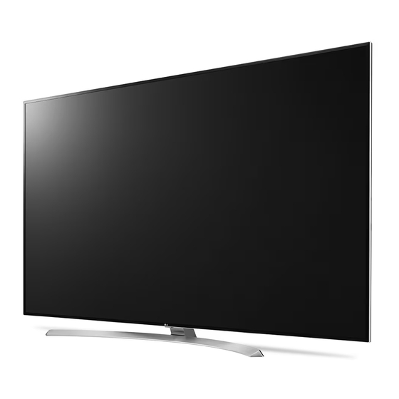 User Manuals: LG 86SJ95 Series 86-inch Smart TV