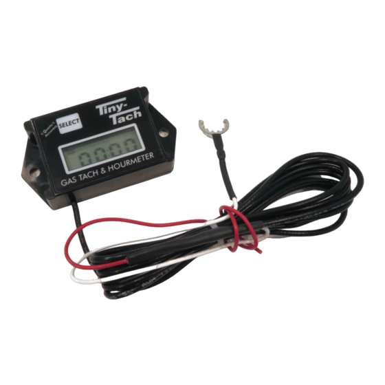 Design Technology Tiny-Tach 2A Operating Instructions