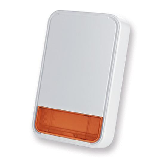 Tyco Bentel Security PowerG BW-SRO Installation Manual